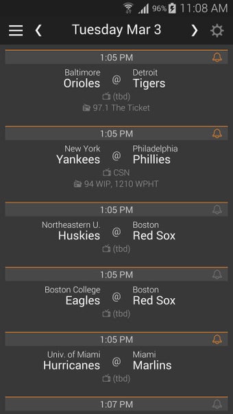 Imagen 1 para Baseball MLB Live Scores