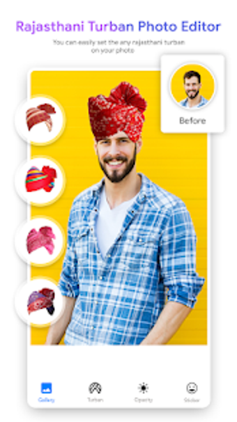 Image 2 for Rajasthani Turban Photo E…