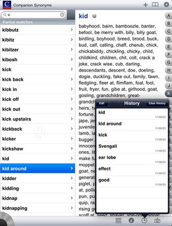 Image 5 for Companion Synonyms -with …