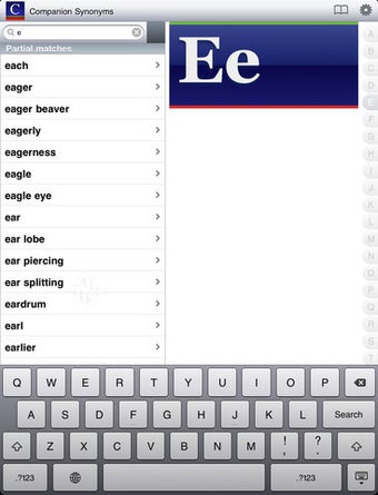Image 0 for Companion Synonyms -with …