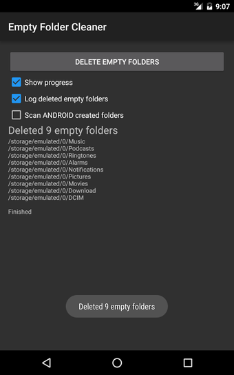 Image 2 for Empty Folder Cleaner