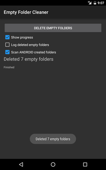 Imagen 3 para Empty Folder Cleaner