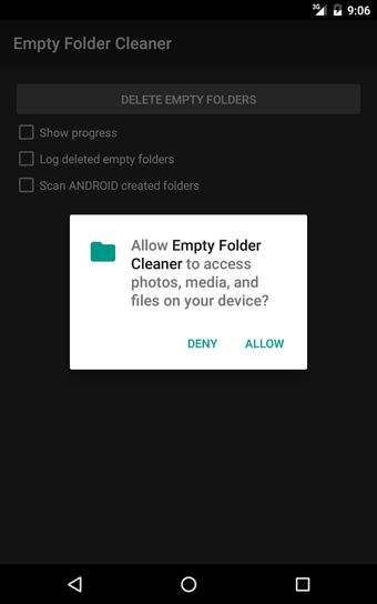 Imagen 1 para Empty Folder Cleaner