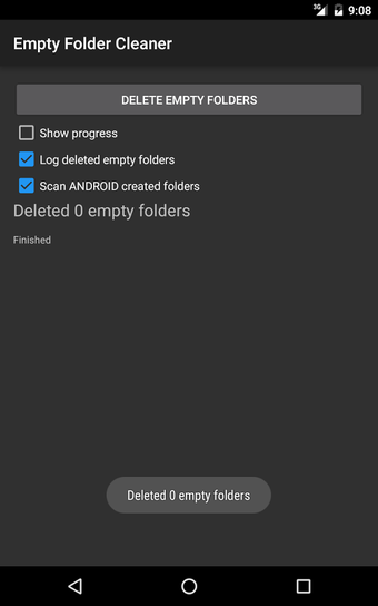 Imagen 2 para Empty Folder Cleaner