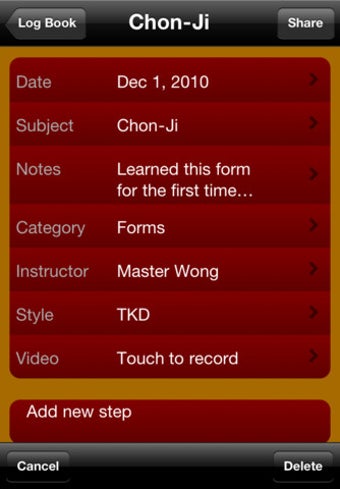 Imagen 1 para Martial Arts Log Book