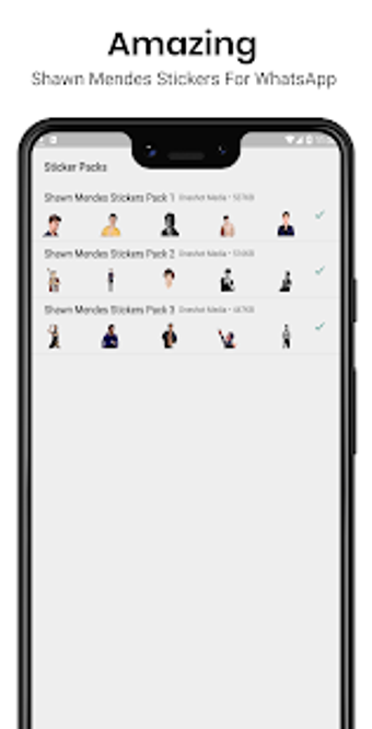 Imagen 2 para Shawn Mendes Stickers for…