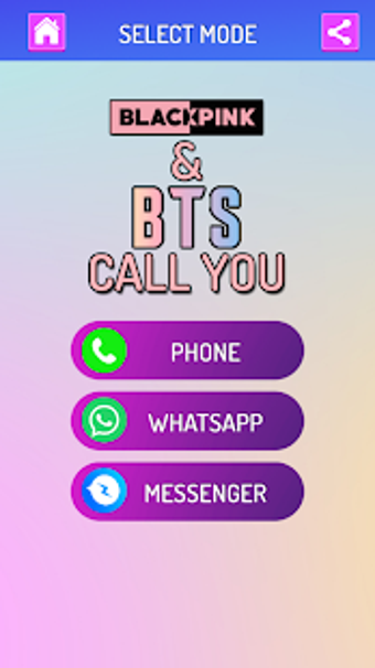 Image 0 for Bts and BlackPink call me…