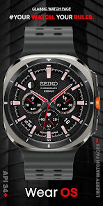Image 0 for SEIKO Black Edition Watch…
