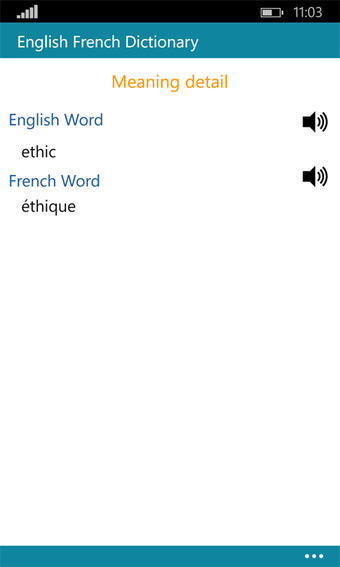 Image 0 for Offline English French Di…