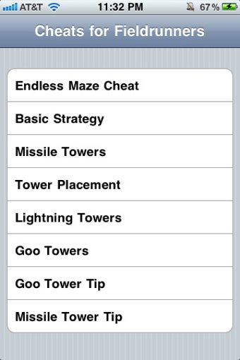 Image 0 for Cheats for Fieldrunners