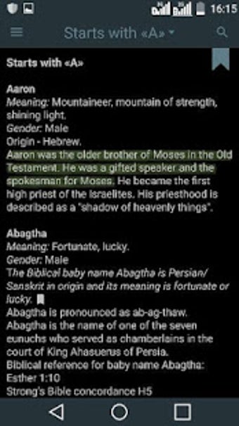 Image 2 for Biblical Names with Meani…