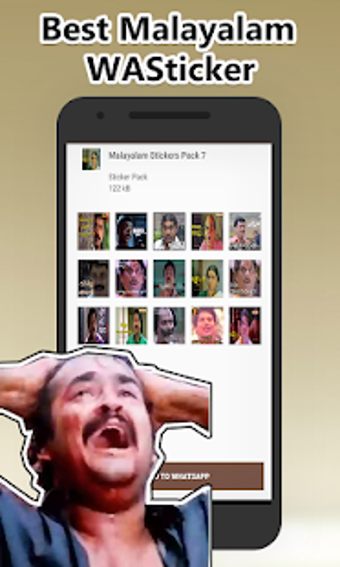 Image 1 for WAStickerApp Malayalam St…