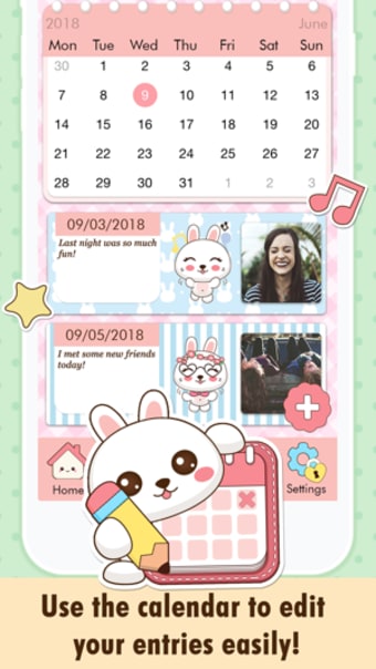 Image 0 for Niki: Cute Diary App