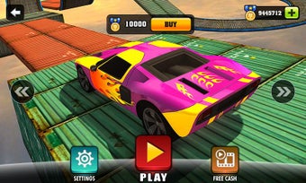 Imagen 1 para Impossible Stunt Car Trac…