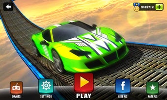Imagen 3 para Impossible Stunt Car Trac…