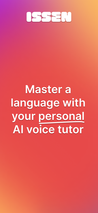 Image 0 for ISSEN - Voice Tutor
