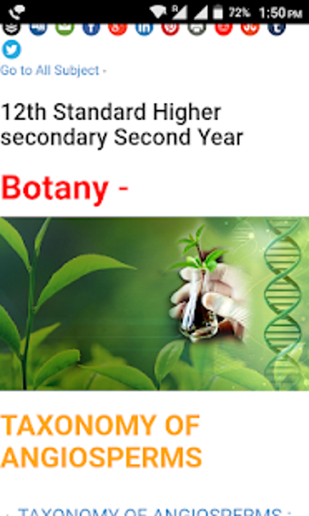 Imagen 0 para Botany Study App