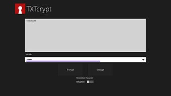 Image 1 for TXTcrypt for Windows 8