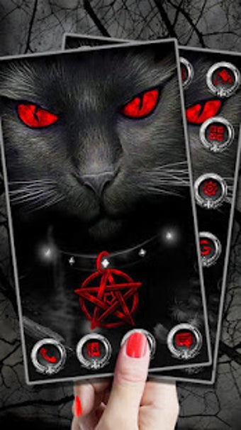Image 1 for Cool Evil Cat Themes HD W…