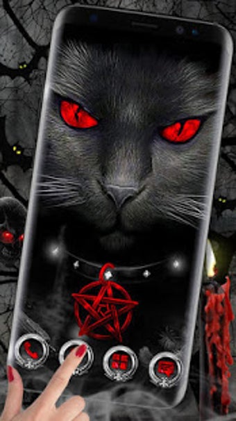 Image 0 for Cool Evil Cat Themes HD W…