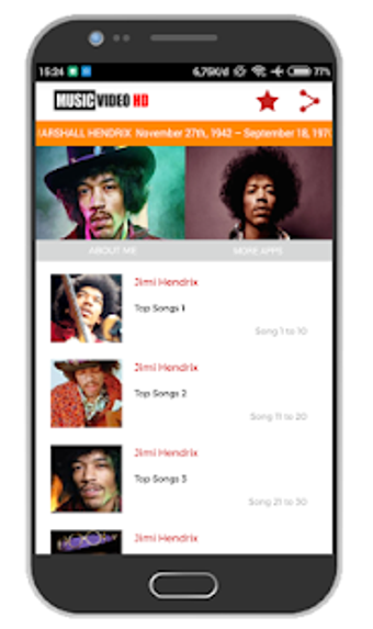 Imagen 1 para Jimi Hendrix Song Videos