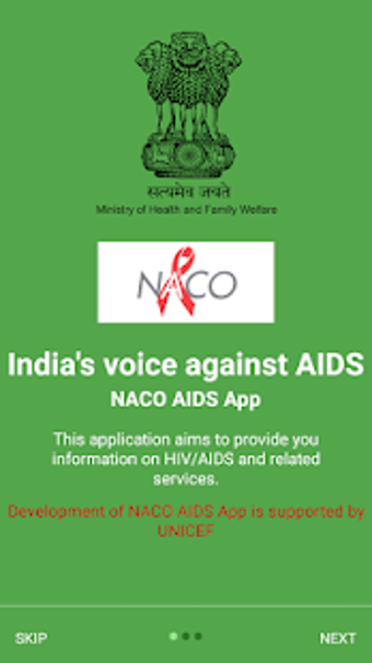 Imagen 1 para NACO AIDS APP