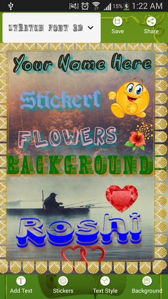 Image 0 for 3D Name on Pics - 3D Text