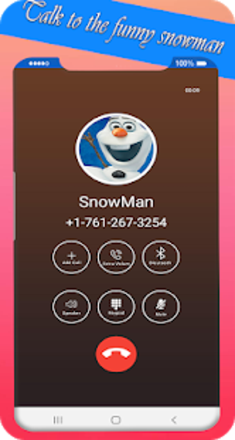 Image 2 for snowman video call and ch…