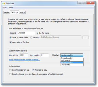 Imagen 1 para FreeSizer (64-bit)