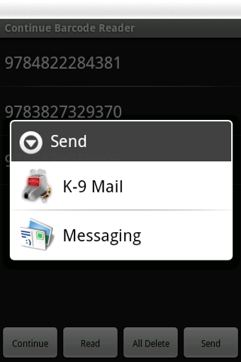 Image 1 for Continue Barcode Reader