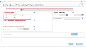 Imagen 0 para MacProTools OLM to PDF Co…