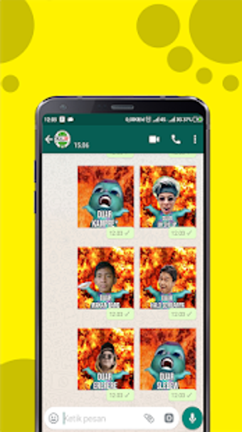 Image 1 for Stiker WA Duar Meme