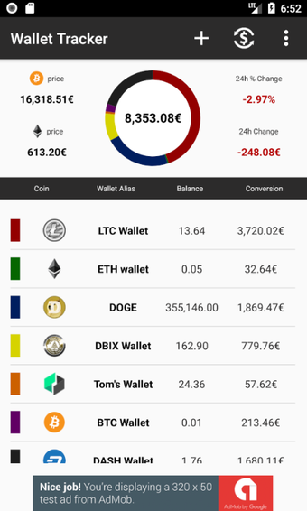 Image 0 for Wallet Tracker