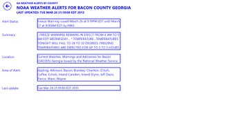 Imagen 1 para GA Weather Alerts for Win…