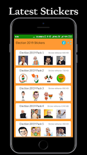 Image 3 for Election 2019 Stickers fo…