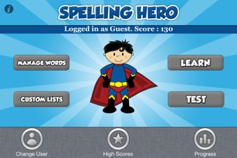 Imagen 0 para Spelling Hero - custom li…