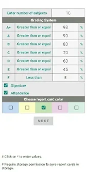 Imagen 0 para Exam Report Card Maker