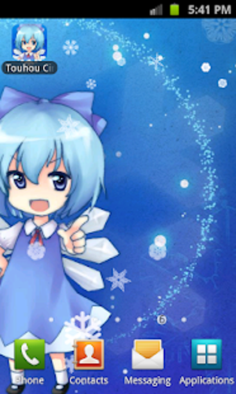 Image 1 for Touhou Cirno LWP