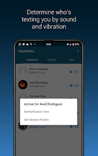 Image 0 for NotifyWho - Custom Notifi…