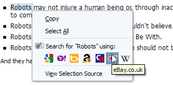 Image 0 for Quick Search Bar