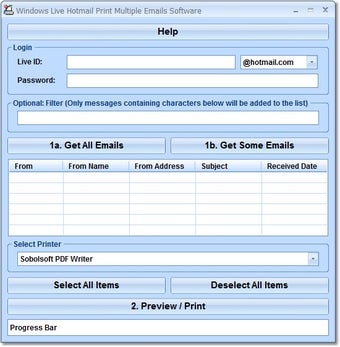 Image 0 for Outlook.com Hotmail Print…