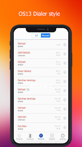 Image 1 for Dialer Theme OS 13 - Call…