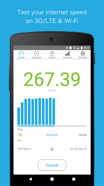 Image 1 for SPEEDCHECK - Speed Test