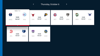 Image 0 for NBA for Android TV