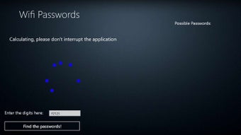Imagen 0 para Wifi Passwords for Window…