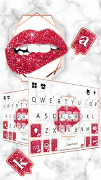 Image 2 for Red Hot Lips Keyboard The…