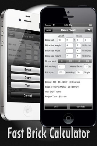 Image 1 for Fast Brick Calcuator