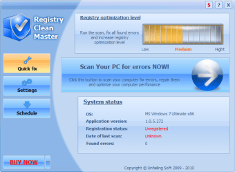 Image 0 for Registry Clean Master