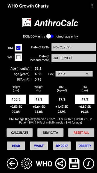 Imagen 0 para AnthroCalc