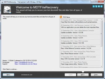 Image 0 for MDT FileRecovery